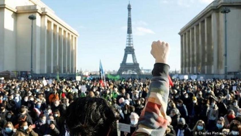 Protestas en Francia contra polémica ley sobre fotos a policías