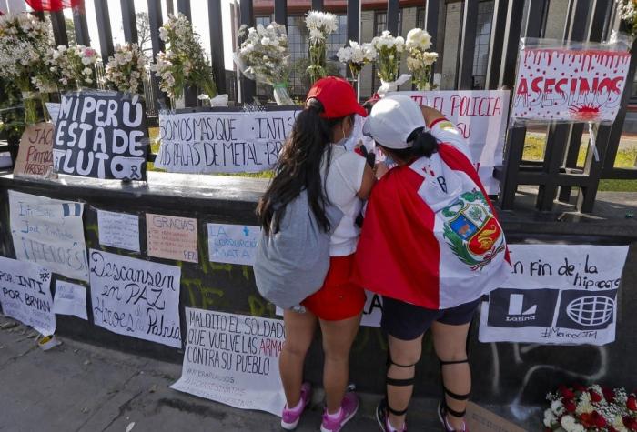 Ministerio del Interior de Perú promete investigar las dos muertes ocurridas en protestas