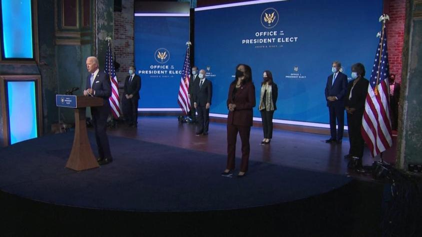 [VIDEO] Gabinete marcado por la diversidad: Biden sorprende con mujeres y un latino en puestos clave