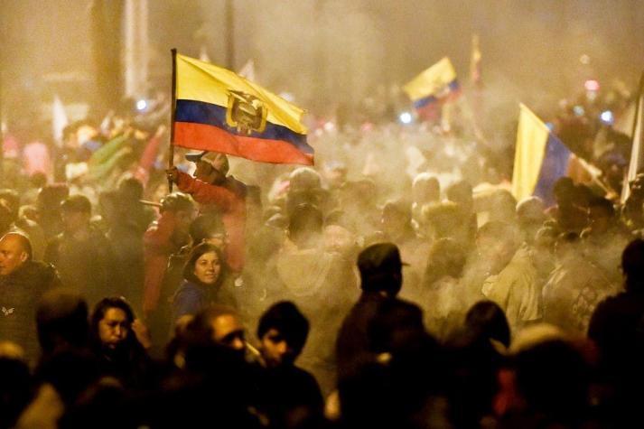 Congreso de Ecuador destituye a ministra de gobierno por represión en protestas