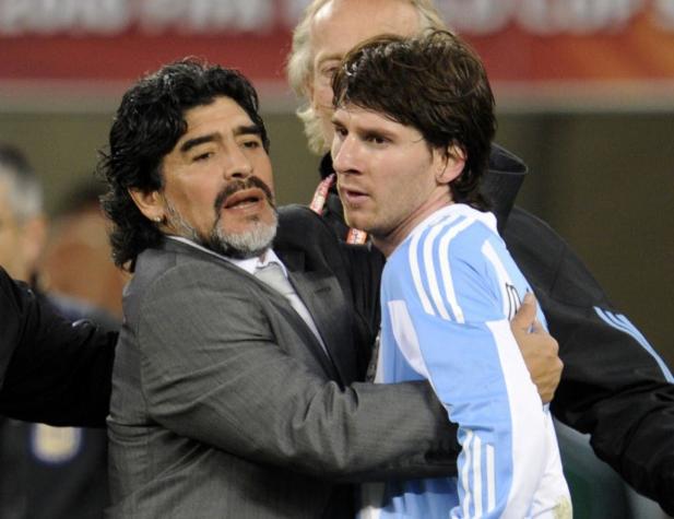 Messi y muerte de Maradona: "Nos deja pero no se va, porque el Diego es eterno"