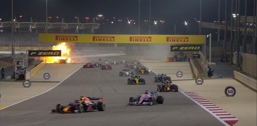 [VIDEO] Impactante accidente en el Gran Premio de Bahrain de la F1