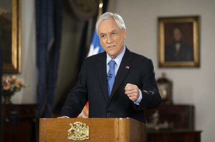 Cadem: Presidente Piñera cierra el año con una nota 3,1 por su gestión en el 2020