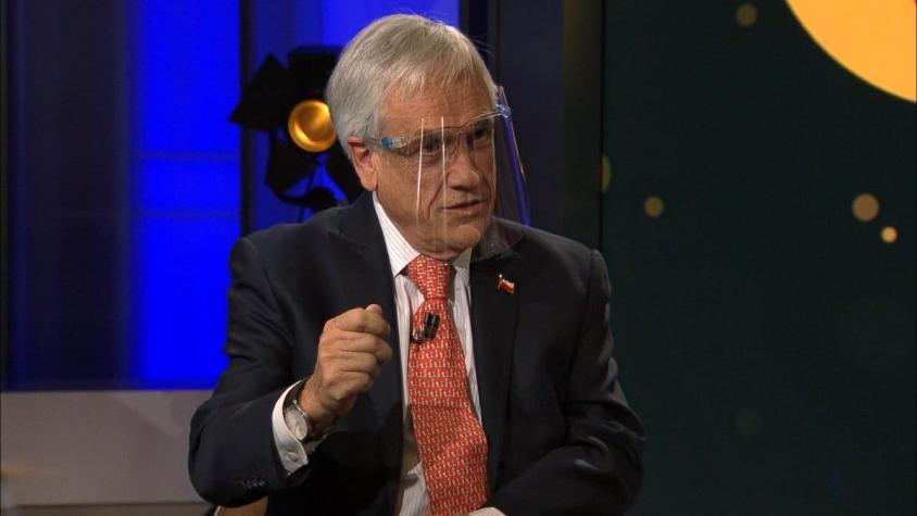 Presidente Piñera y fin del Estado de Excepción: "Si lo levantamos renunciamos a las cuarentenas"