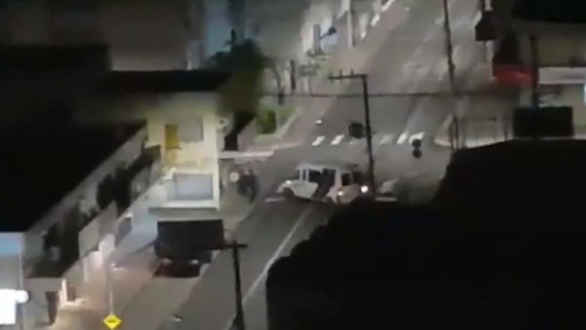 [VIDEO] Cinematográfico robos en bancos de Brasil: Dos asaltos con rehenes en 24 horas