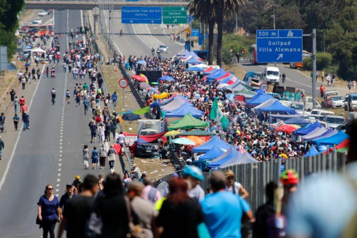 Suspensión de peregrinación a Lo Vásquez: cierre de Ruta 68 para vehículos, bicicletas y peatones
