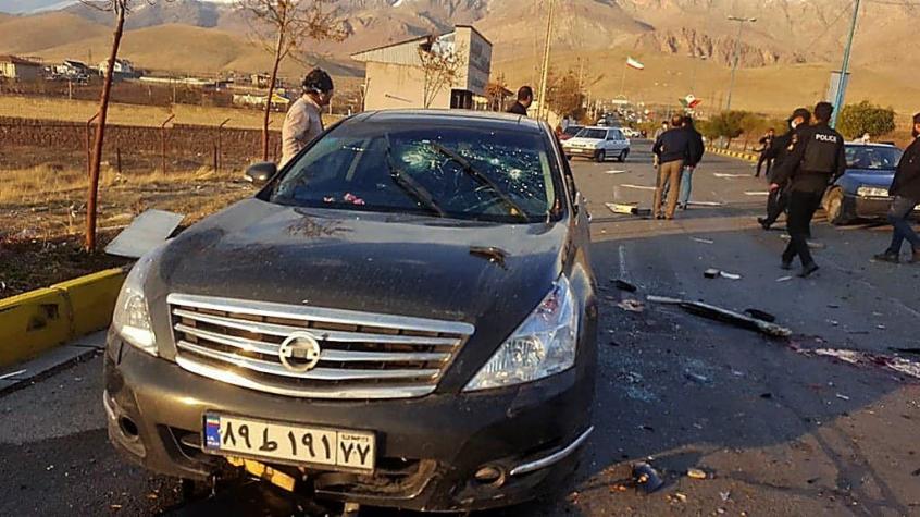 Científico iraní asesinado habría muerto por disparos de una metralleta controlada por satélite