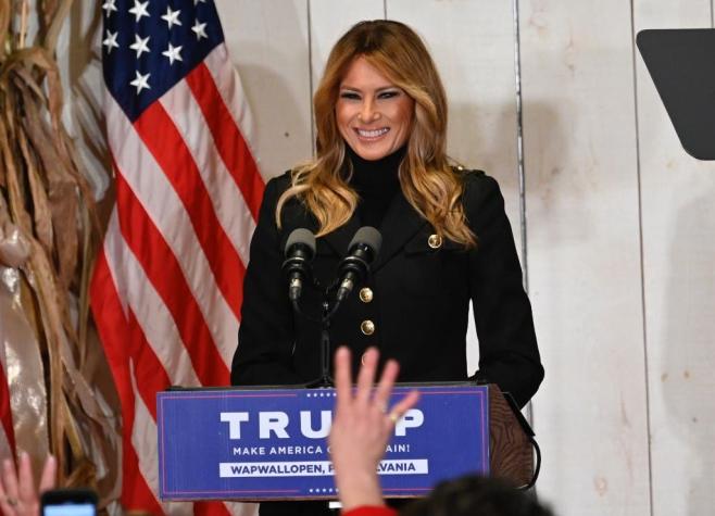 Melania Trump inaugura el criticado pabellón de tenis de la Casa Blanca