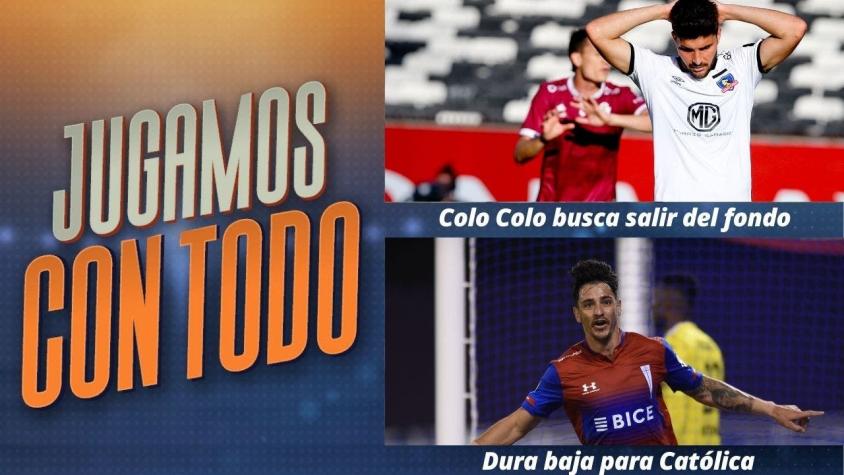 #JugamosConTodo: Colo Colo busca salir del fondo y la UC sufre dura baja