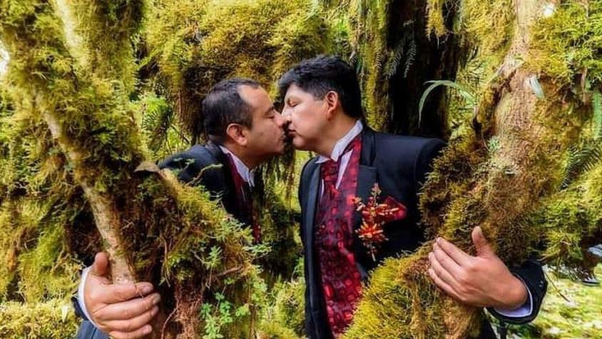 La lucha de David y Guido para ser la primera unión de personas del mismo sexo reconocida en Bolivia