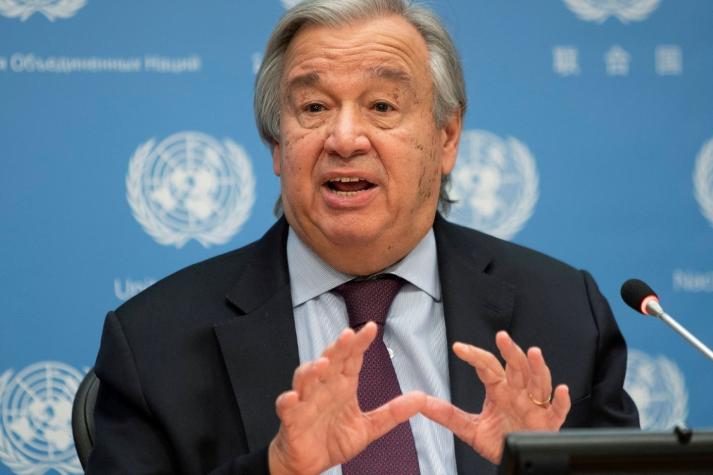 Jefe de la ONU pide un "estado de emergencia climática" en apertura de cumbre virtual