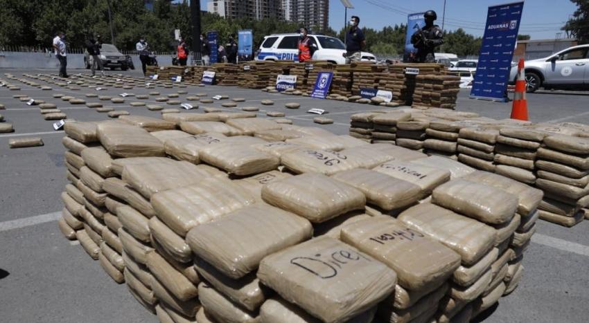Más de 3 toneladas de marihuana que venía desde México es incautada en puerto de San Antonio
