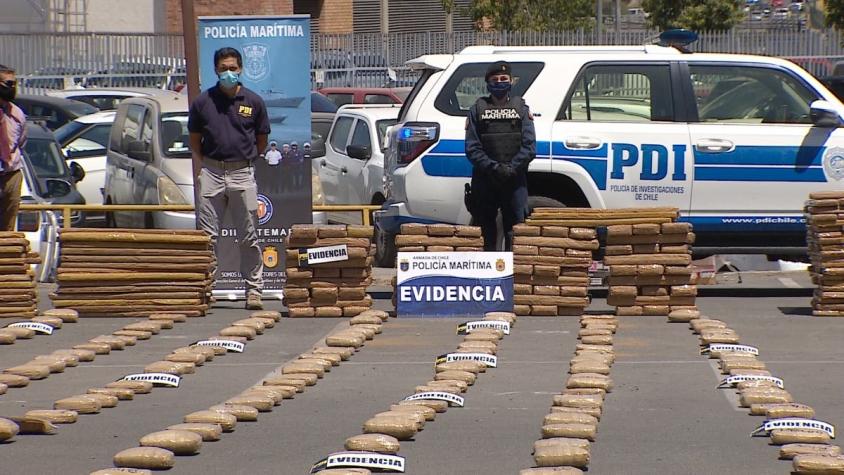 [VIDEO] Incautan 3,5 toneladas de marihuana enviada desde México