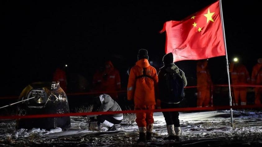Chang'e-5: la misión china trae a la Tierra las primeras rocas de la Luna en más de 40 años