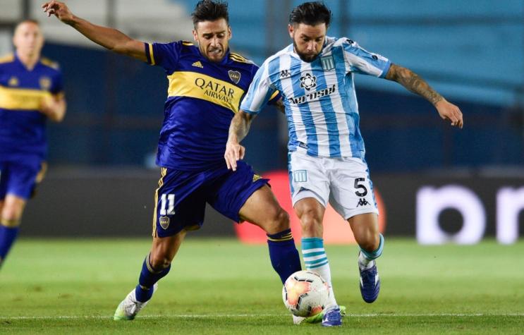 Chilenos Eugenio Mena y Gabriel Arias brillan en triunfo de Racing sobre Boca en Copa Libertadores