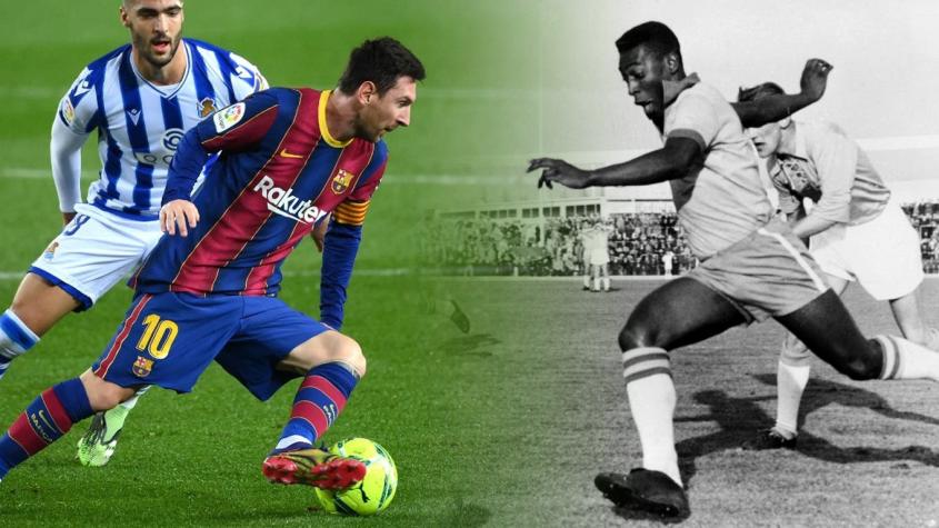 Messi iguala a Pelé como máximo anotador para un mismo club con 643 goles