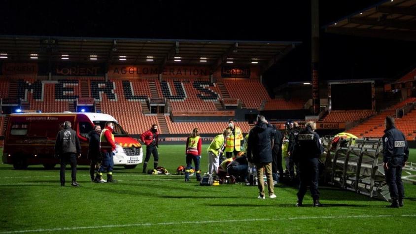 Tragedia en el futbol francés: jardinero muere aplastado por una luminaria en estadio del Lorient