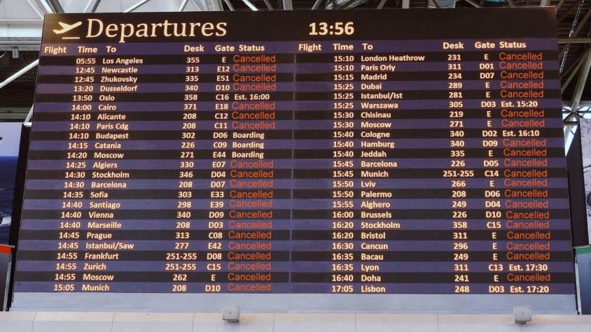 Los países que suspendieron vuelos desde Reino Unido por temor a la nueva cepa de COVID-19
