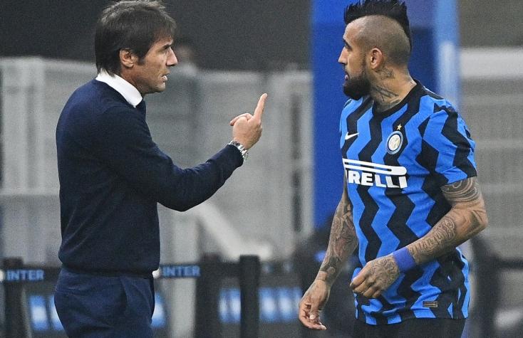 En Italia adelantan que el Inter evaluaría desprenderse de Vidal al término de la temporada