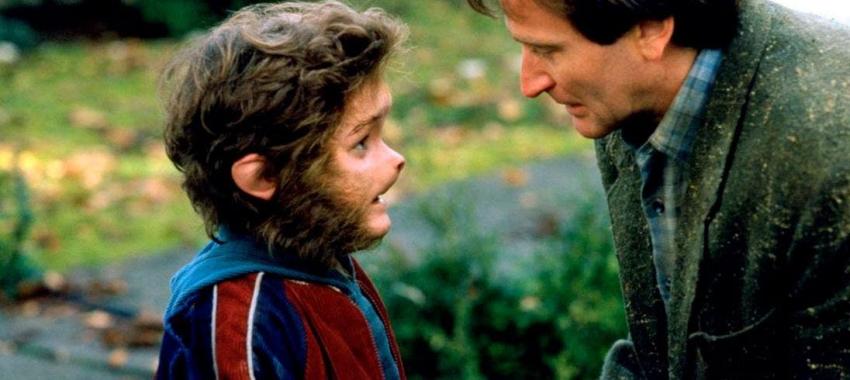 El valioso gesto de Robin Williams en "Jumanji" que los niños de la película jamás olvidarán