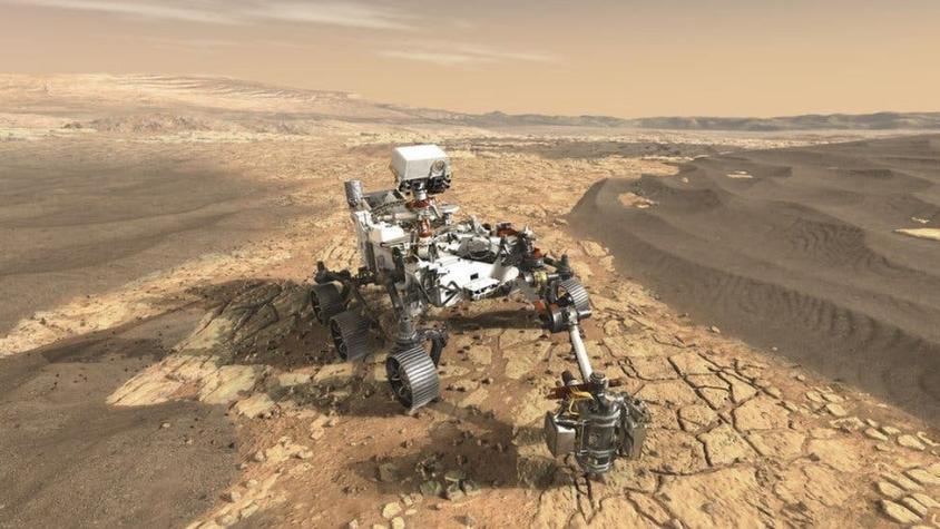 Animación muestra cómo será el aterrizaje en Marte del robot Perseverance el 18 de febrero de 2021