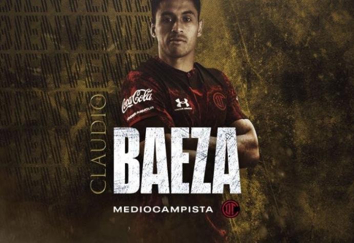 Toluca anuncia el fichaje de Claudio Baeza pero con una foto de otro jugador chileno