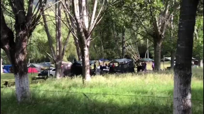 [VIDEO] 700 personas son sorprendidas acampando en camping de Lota