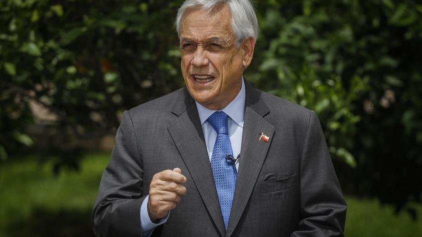 Piñera critica a la oposición y los acusa de presentar "agenda de impunidad e inseguridad"