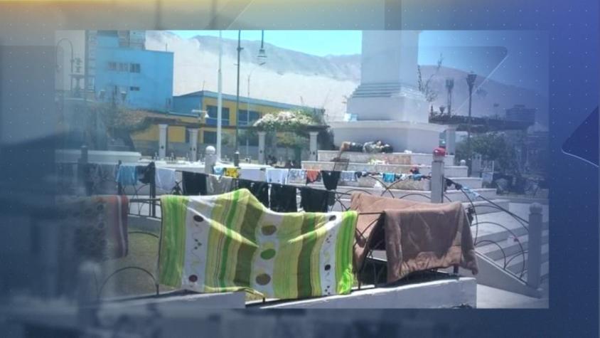 [VIDEO] Crisis humanitaria en Iquique: desalojan a venezolanos instalados en carpas