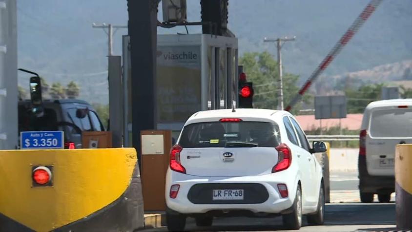 [VIDEO] Alza de tarifas en autopistas y carreteras: 5 mil pesos cuesta el peaje más caro de Chile