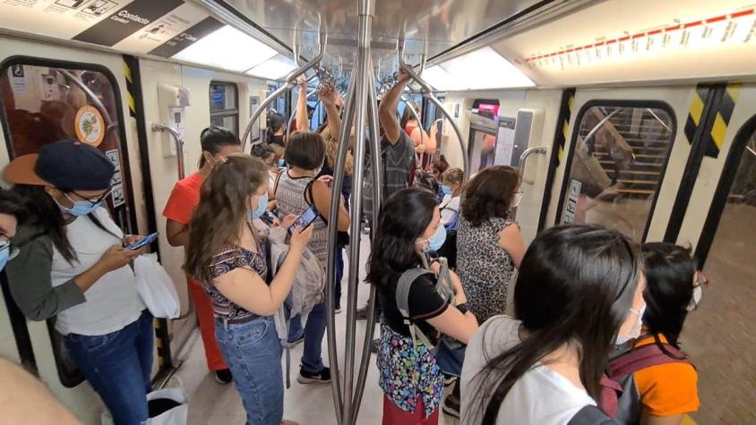 [VIDEO] Sin distancia física en horas punta: ¿Cómo evito contagiarme en el transporte público?