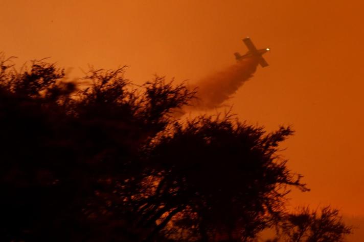 [FOTOS] Las impactantes imágenes de los incendios en Quilpué y Valparaíso
