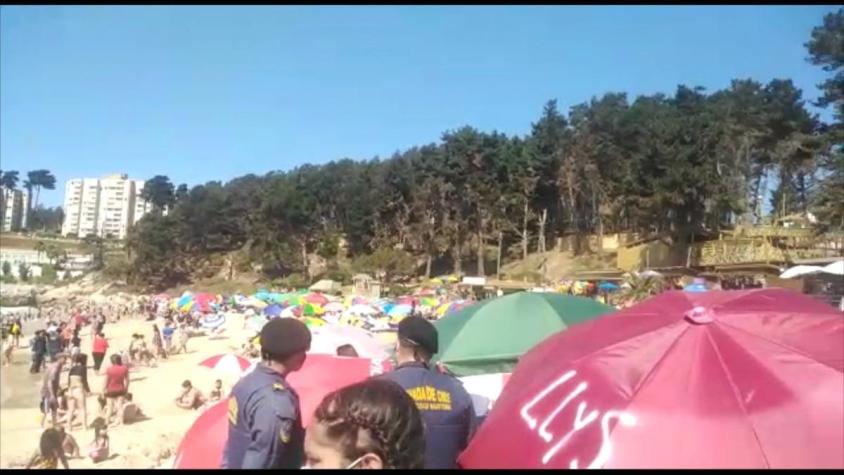 [VIDEO] Séptimo día con más de 4 mil casos: Preocupan aglomeraciones en playas de Valparaíso