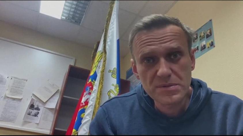 [VIDEO] Tensión por arresto de opositor ruso: Navalny estará en prisión preventiva por 30 días