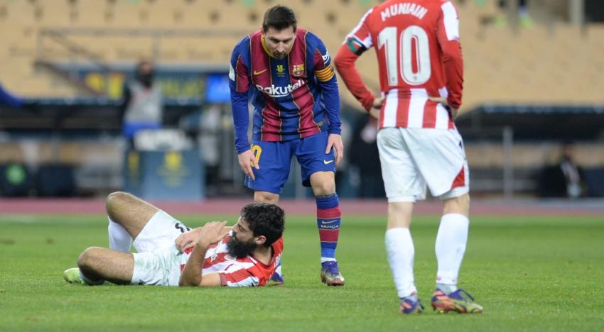 La sanción a Lionel Messi tras su primera expulsión en FC Barcelona