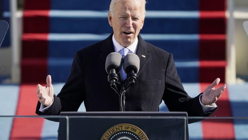 Joe Biden jura como el 46º presidente de EEUU: "Hoy es un día de historia y de esperanza"