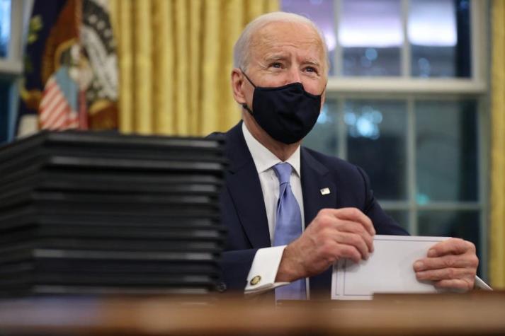 Joe Biden afirma que Donald Trump le dejó una carta "muy generosa"