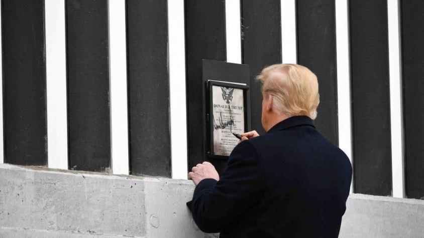 ¿Cuánto se construyó del muro de Trump en la frontera con México?