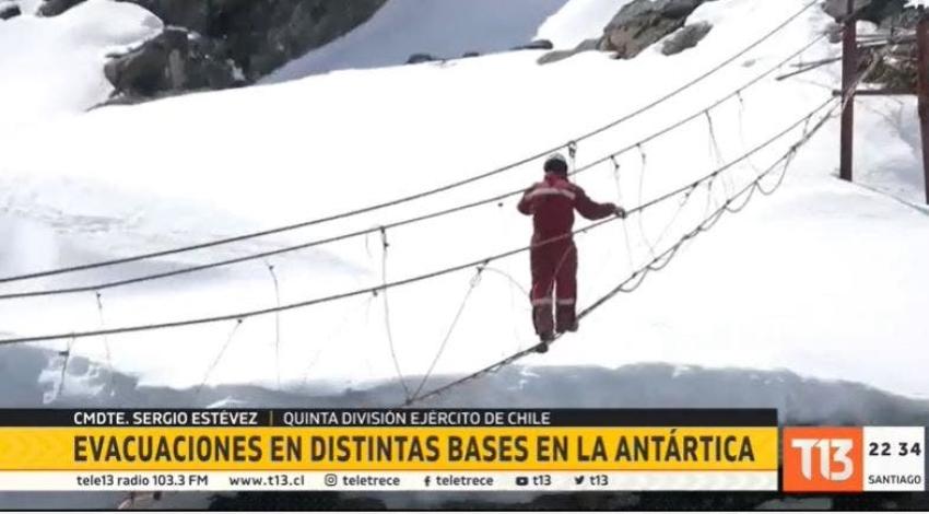 [VIDEO] Así es evacuar la Antártida chilena en caso de emergencias