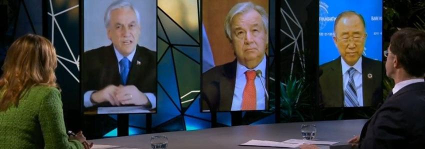 Piñera en cumbre climática de la ONU: "La adaptación no es una opción, es una tarea urgente"