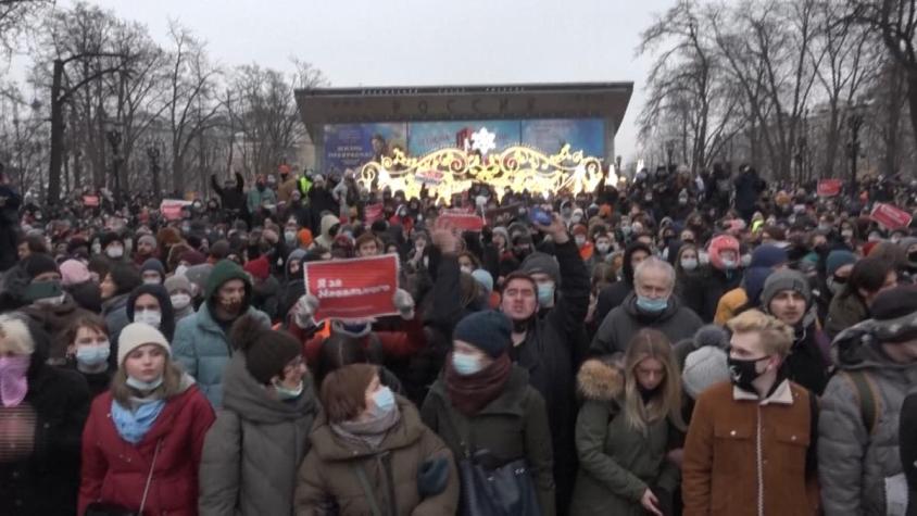 [VIDEO] Manifestaciones contra Putin: miles de detenidos en protestas