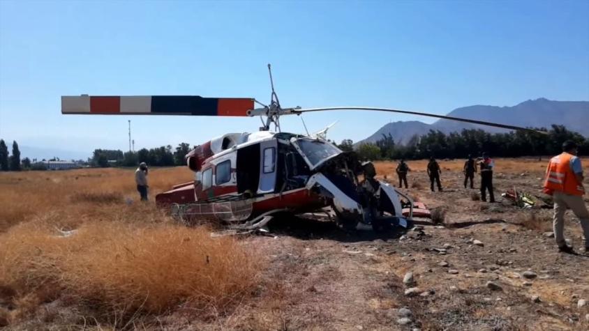[VIDEO] Piloto FACh aterrizó en medio del río Mapocho: maniobra salvó la vida de ambos tripulantes
