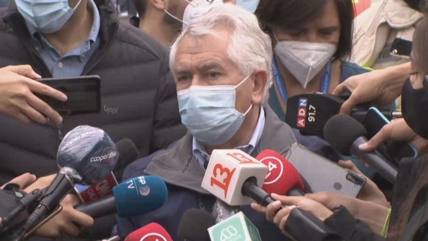 Ministro Paris descarta heridos y fallecidos por incendio en Hospital San Borja