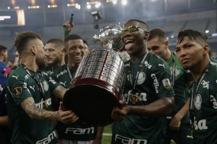 Palmeiras venció a Santos con un gol en el minuto 99 y se quedó con la Copa Libertadores