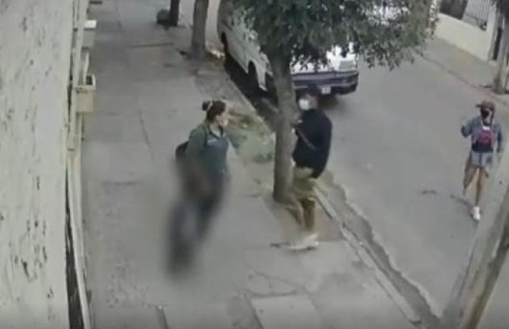 [VIDEO] Asalto a una mujer y su hijo en Lo Prado: Vecinos denuncian seguidilla de asaltos