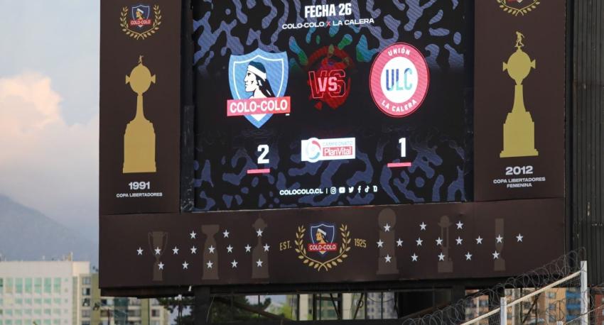 Colo Colo presentó nuevo marcador luciendo sus dos Libertadores y 32 estrellas en Primera División