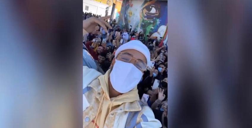 Maluma en el centro de la polémica: realizó encuentro con fans y policía llegó a detener el evento