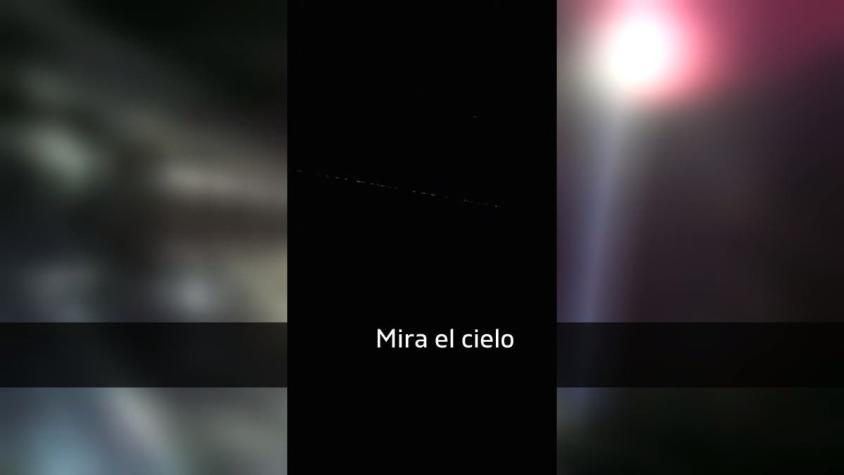 [VIDEO] ¿Qué son las luces que aparecieron en el cielo del sur de Chile?