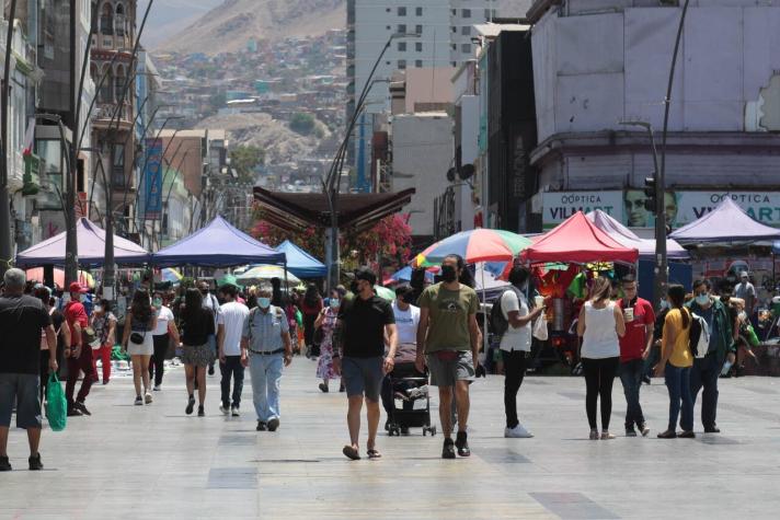 Antofagasta es la comuna con más casos activos por tercera semana consecutiva