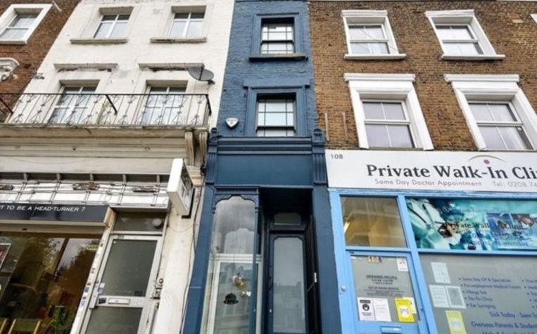 [FOTOS] Así es la "casa más estrecha de Londres" que se vendió por un millón de euros